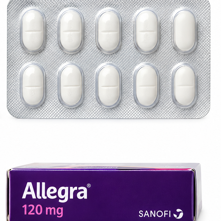 Allegra 120mg Tablet 3