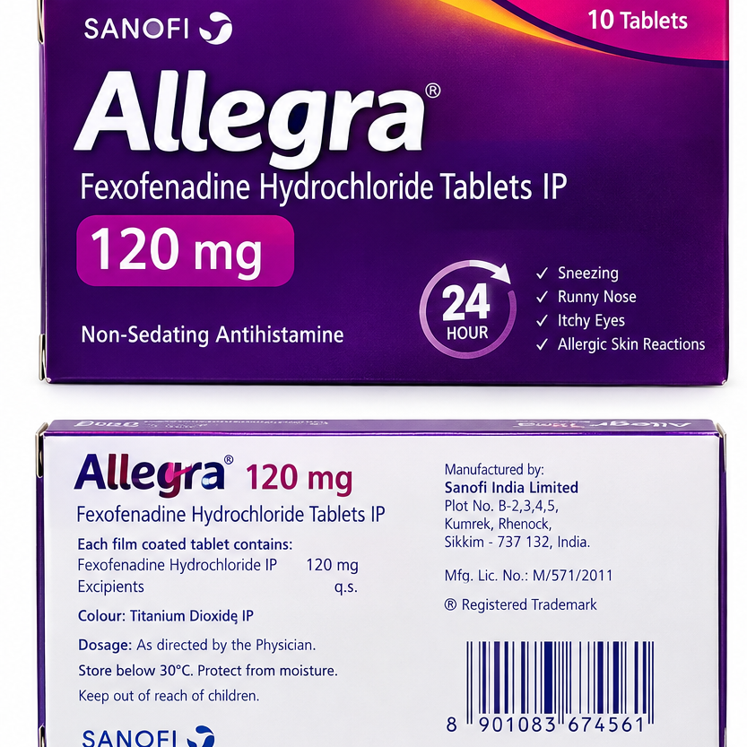 Allegra 120mg Tablet